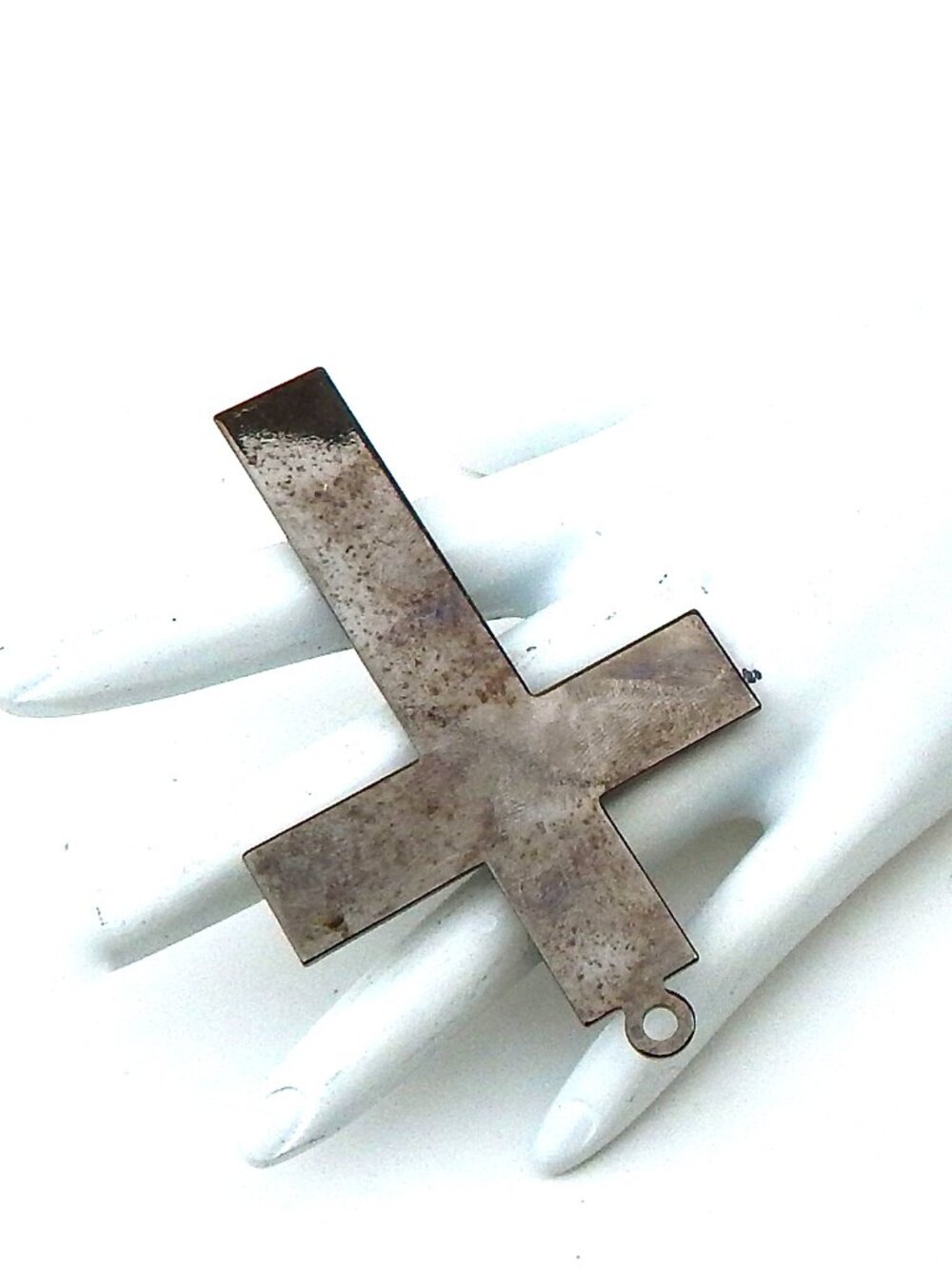 GASOLINE GLAMOUR FLAT CROSS RING ✞✟